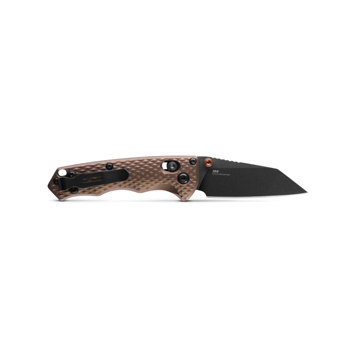 Benchmade 290BK-1 Full Immunity Black CPM-M4 Dark Earth Handle 2.49'' Plain Edge Pocket Knife