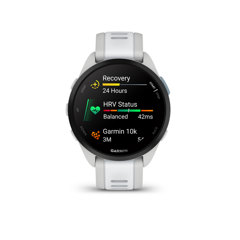 Garmin Forerunner 165 GPS Running Smartwatch | 19 hours in GPS mode |  AMOLED Display