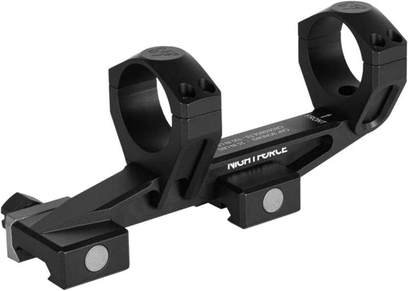 Nightforce UltraMount 34mm One-Piece Scope Ring Mount, 1.540in, 0 MOA, Black (A700)