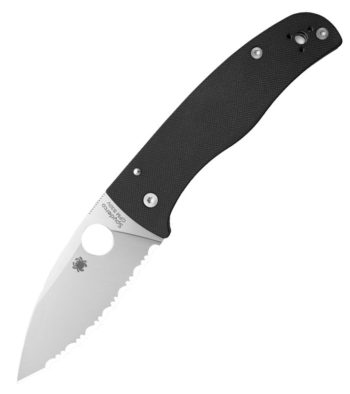 Spyderco Bodacious 3.63" CPM S30V SpyderEdge Folding Pocket Knife (C263GS)