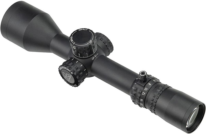 Nightforce NX8 2.5-20x50mm 8X Zoom Range F2 Illuminated Moar-CF2 Black Matte Ultra-Compact Hunting Scope (C639)