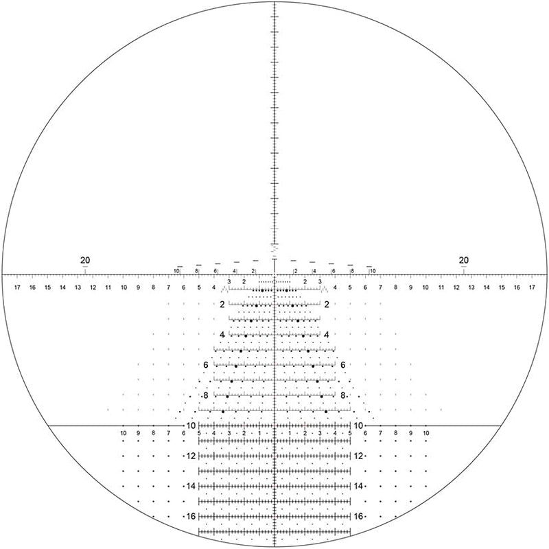 NIGHTFORCE NX8 4-32x50mm F1 30mm First Focal Plane Hunting Riflescope