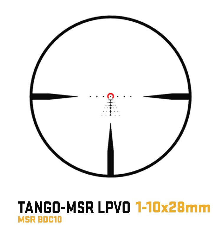 Sig Sauer TANGO-MSR LPVO 1-10x28MM SFP Coyote Tan Riflescope (SOTM11200)