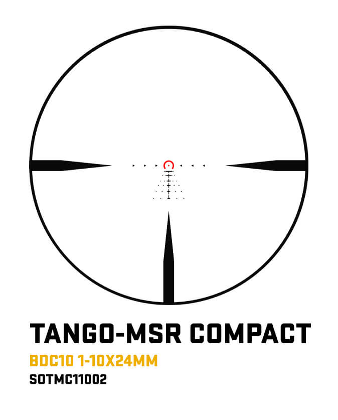 Sig Sauer TANGO-MSR COMPACT 1-10x24mm FFP Illumination Riflescope (SOTMC11002)