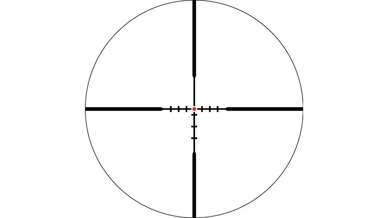 Vortex Optics Crossfire HD 2-7x32 Illuminated Dead-Hold 2A BDC (MOA) Reticle 1" Tube SFP Riflescope (CFR-2701I)