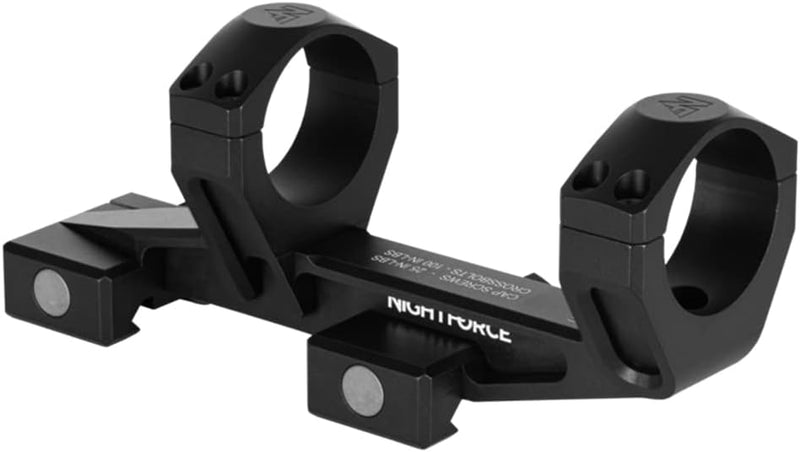Nightforce UltraMount 34mm One-Piece Scope Ring Mount, 1.540in, 0 MOA, Black (A700)