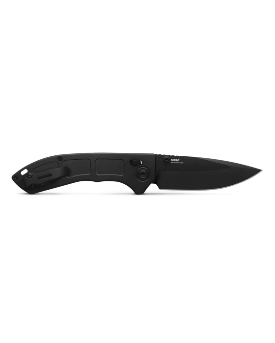 Benchmade 748BK-01 Narrows Black Titanium Drop-Point 3.43" Plain Edge Pocket Knife