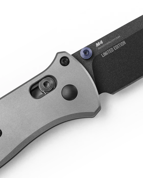Benchmade 537BK-2302 Bailout 6AL-4V Titanum 3.38'' CPM-M4 Blade Limited Edition Folding Pocket Knife