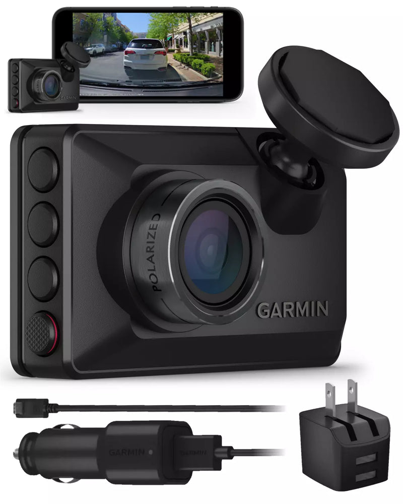 Garmin 1440p Dash Cam X210 with a 140-degree Field of View and built-in Clarity Polarizer (010-02859-00)