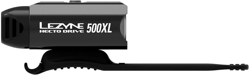 Lezyne Hecto Drive 500XL and KTV Drive+ Bicycle Light Set, Front and Rear Pair, 500/40 Lumen, USB/USB-C Rechargeable (1-LED-9P-V1604)