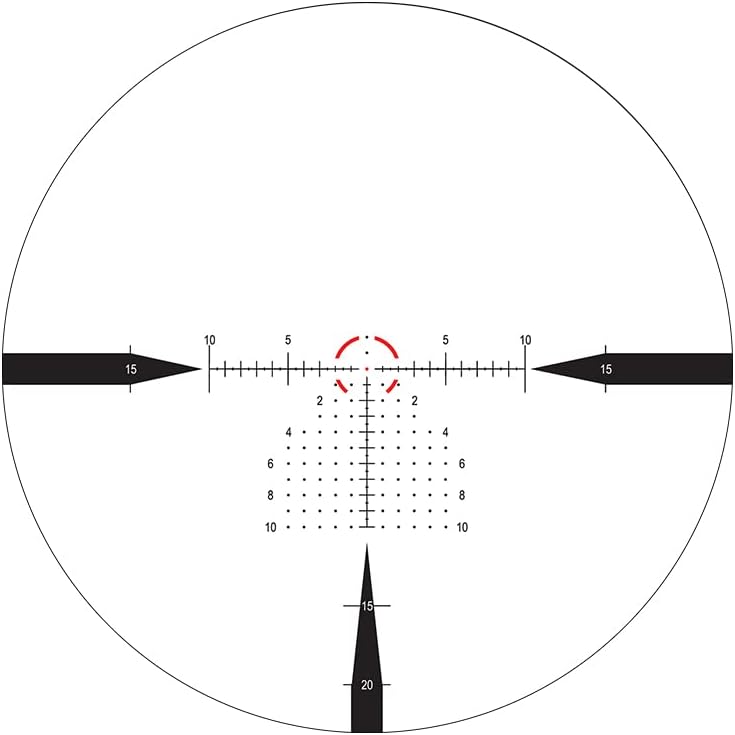 Nightforce NX8 1-8x24mm F1 Capped FC-DMx FFP Dark Earth Riflescope (C663)