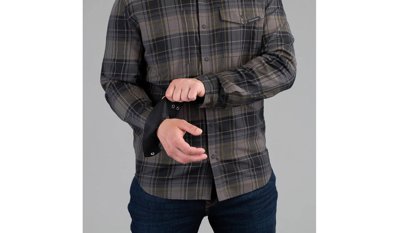 Vortex Optics Trail Call Tech Flannel Men Shirt, Shadow