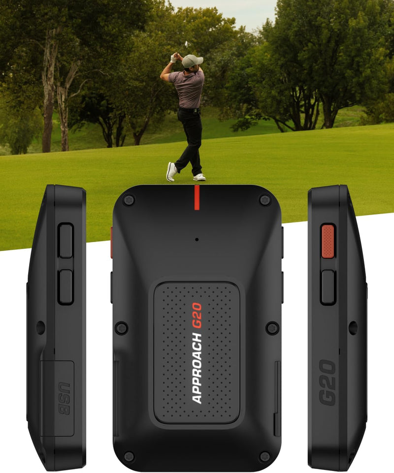 Garmin Approach G20 Solar GPS Golf Handheld with Solar Charging (010-02889-00)