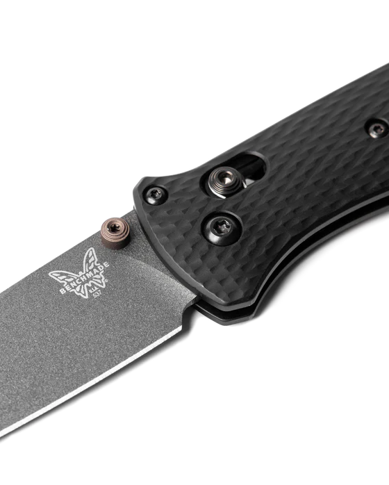 Benchmade 537GY-03 Bailout Black Aluminum CPM-M4 3.38" Folding Pocket Knife