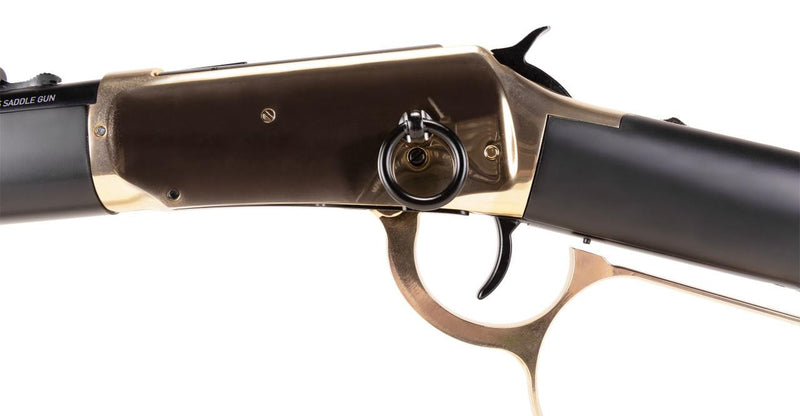 Umarex Legends Saddle Gold/Blk CO2 Lever Action Limited Edition Airsoft Rifle (2280272)