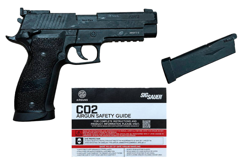 Sig Sauer P226S CO2 .177 Сal Semi-Auto Blowback Air Pistol (AIR-P226S-BB-BLK)