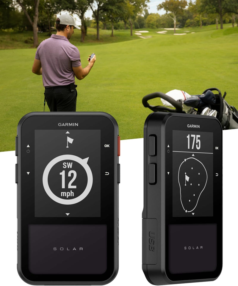 Garmin Approach G20 Solar GPS Golf Handheld with Solar Charging (010-02889-00)