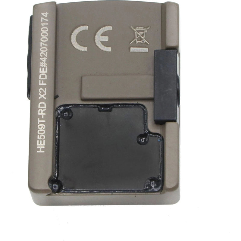 Holosun HE509T-RD-X2 FDE Titanium Enclosed Reflex Red Dot Sight HE509T-RD-X2-FDE