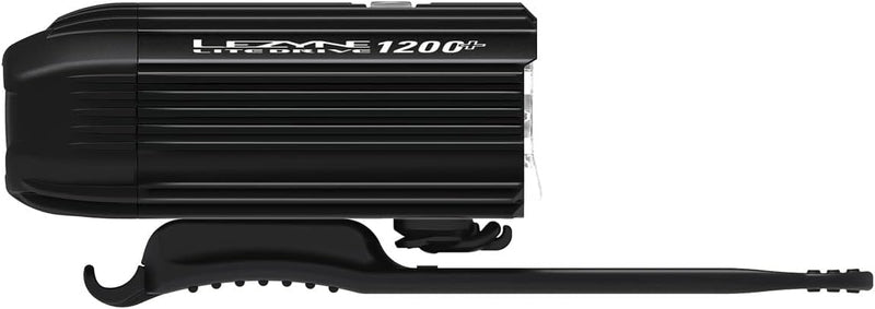 Lezyne Lite Drive 1200+ and Strip Drive Pro 400+ Pair Bicycle Light Set, 1200/400 Lumens, USB-C Rechargeable (1-LED-16P-V837)