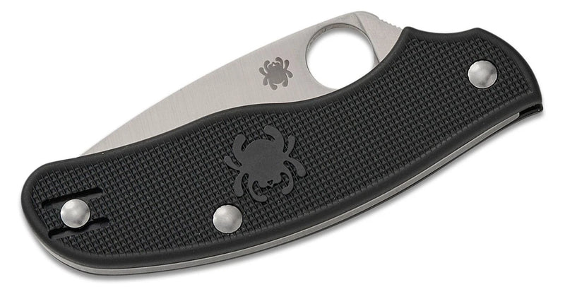 Spyderco Metropolitan Lightweight Plain Edge 2.68" Folding Pocket Knife (C213PBK)