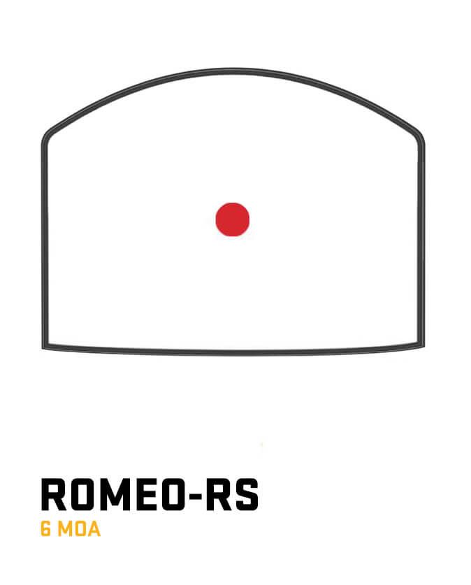Sig Sauer ROMEO-RS PRO Footprint 6 MOA Red Dot Sight (SOR02060)