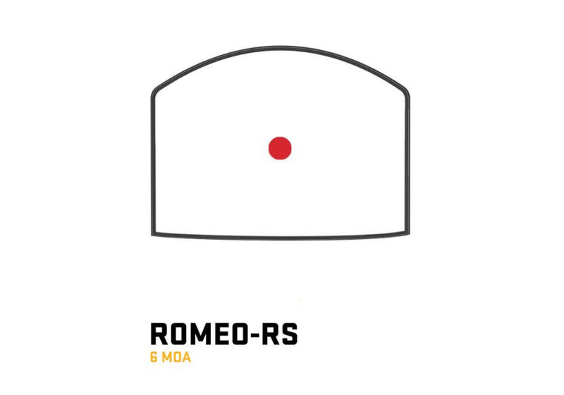 Sig Sauer ROMEO-RS Compact Footprint 6 MOA Red Dot Sight (SOR02160)