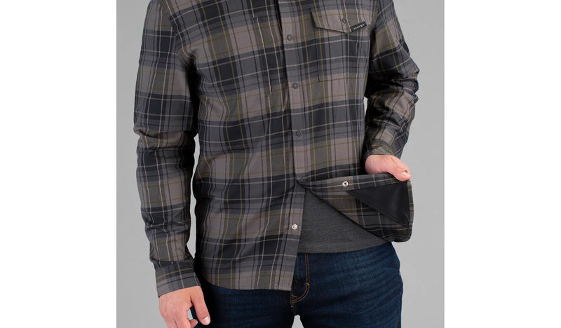 Vortex Optics Trail Call Tech Flannel Men Shirt, Shadow