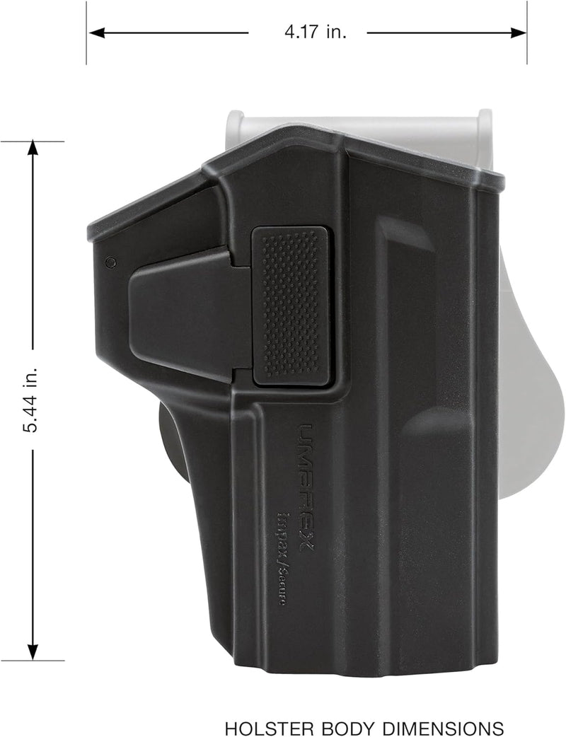 Umarex Holster Right Hand for P2P Secure 68P & T4E IMPAX P68 Paintball Pistol (2292337)