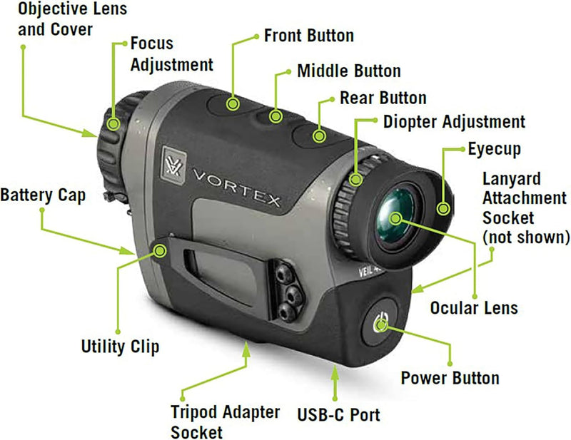 Vortex Optics Veil 400 Thermal Monocular (TML-VEIL425)