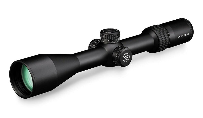 Vortex Optics Diamondback Tactical 6-24x50 EBR-2C (MOA) 30mm Tube Riflescope ( DBK-10028) with 30mm High Rings (1.18in) Set and Free Black Camo Hat Bundle