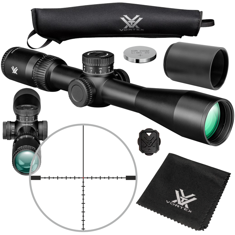 Vortex Optics Viper HD 3-15x44 SFP VMR-3 (MRAD) 30mm Tube Riflescope (VPR-31503)
