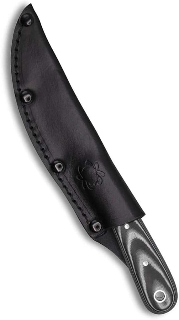 Spyderco Bow River Plain Edge 4.36" Fixed Blade Knife (FB46GP)