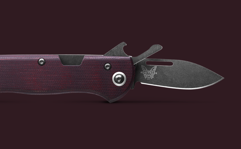 Benchmade Weekender Micarta 317BK-02 2.97" Folding Pocket Knife