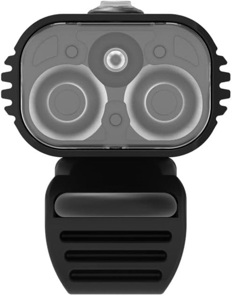 Lezyne Macro Drive 1400+ and Strip Drive Pro 400+ Bicycle Light Set, Front and Rear Pair, 1400/400 Lumen, USB-C Rechargeable (1-LED-4P-V1737)