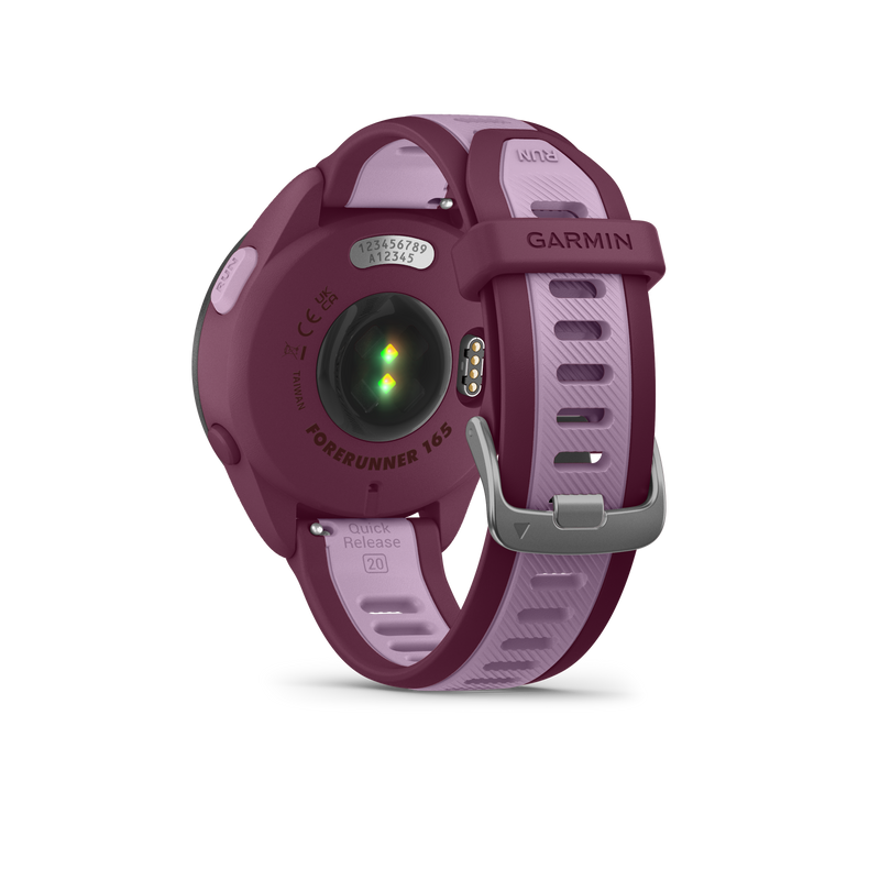 Garmin Forerunner 165 GPS Running Smartwatch | 19 hours in GPS mode |  AMOLED Display