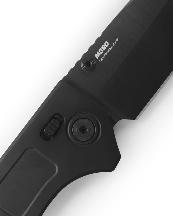 Benchmade 748BK-01 Narrows Black Titanium Drop-Point 3.43" Plain Edge Pocket Knife