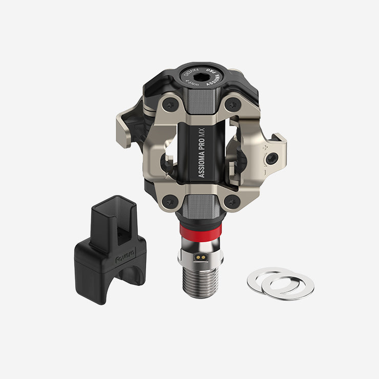 power meter bike pedals Favero ASSIOMA PRO MX-UP Power Meter Bike Pedals with Power Bank Bundl – Sports and Gadgets