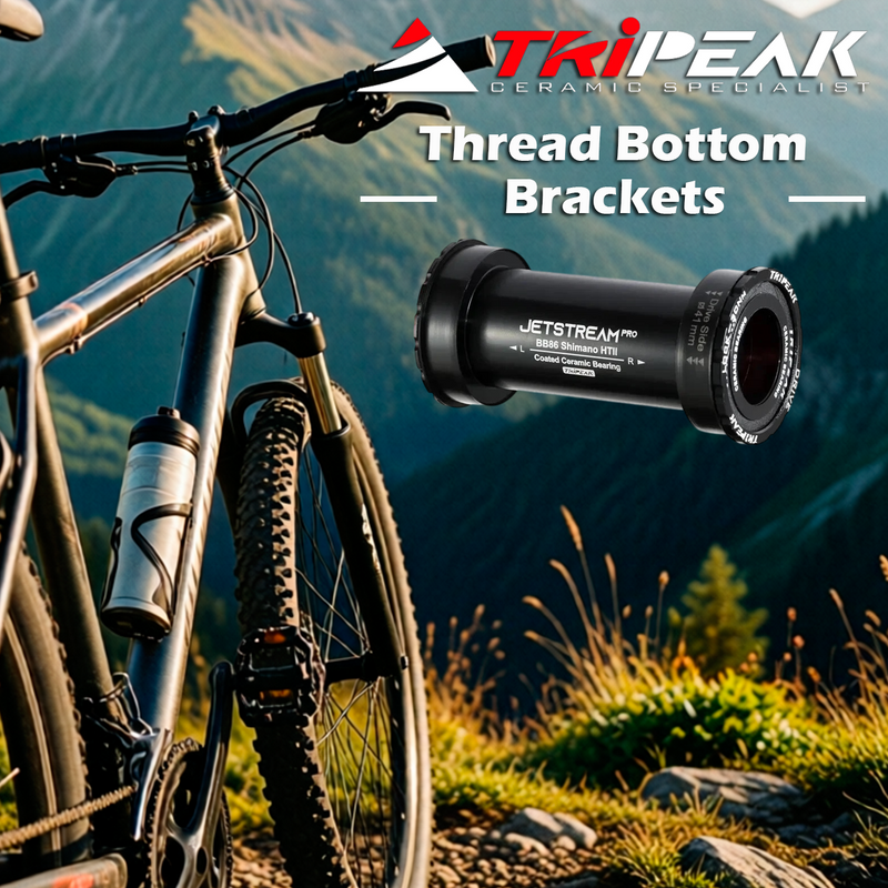 TriPeak Thread Bottom Brackets BB86, Shimano HTII only, ceramic, #6805 (25*37*7mm)