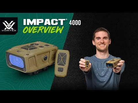 Vortex Optics Impact 4000 Ballistic Rail-Mounted Laser Rangefinder, Tan (LRF-IMP4000)