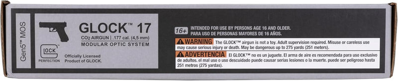 Umarex Glock 17 Gen 5 .177 C02 MOS Blowback Air Pistol (2255232)