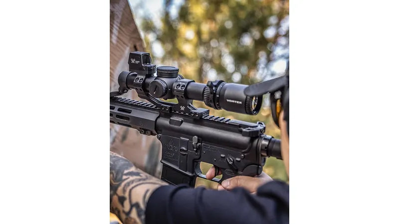 Vortex Optics Venom Bundle 1-6x24 SFP AR-BDC3 (MOA) Riflescope and Venom 3 MOA Enclosed Micro Red Dot Sight (BNDL-VEN1601-VENMRD3-MTS)