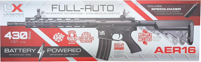 Umarex AER16 .177 Caliber Electric-Powered Full Auto Air Rifle (2252126)