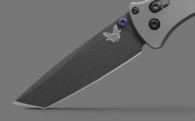 Benchmade 537BK-2302 Bailout 6AL-4V Titanum 3.38'' CPM-M4 Blade Limited Edition Folding Pocket Knife