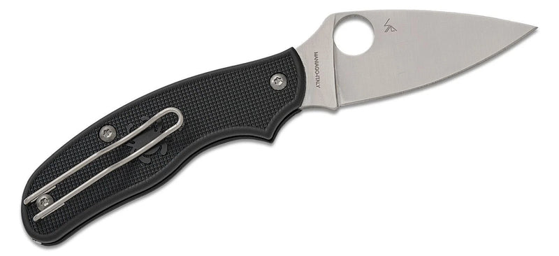 Spyderco Metropolitan Lightweight Plain Edge 2.68" Folding Pocket Knife (C213PBK)
