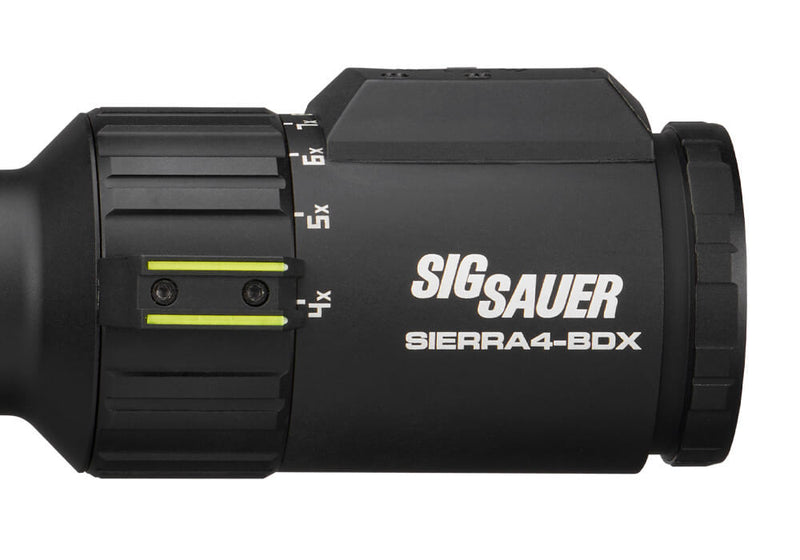 Sig Sauer SIERRA4-BDX 4-16X44mm BDX-R2 Digital Ballistic Reticle Riflescope (SOSBDX44111)