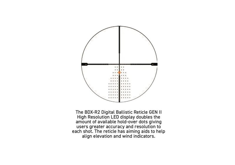 Sig Sauer SIERRA6BDX 5-30X56MM (SFP) BDX-R2 Reticle Riflescope (SOSBDX65111)
