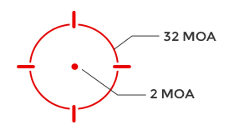 Holosun HE509T-RD-X2 FDE Titanium Enclosed Reflex Red Dot Sight HE509T-RD-X2-FDE