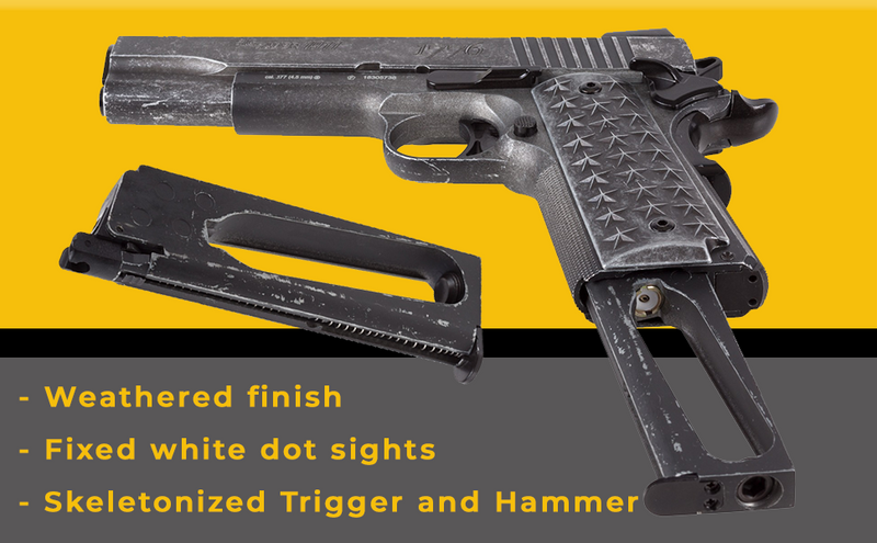 Sig Sauer 1911 We the People CO2 .177 Cal Blowback Air Pistol (AIR-1911WTP-BB)