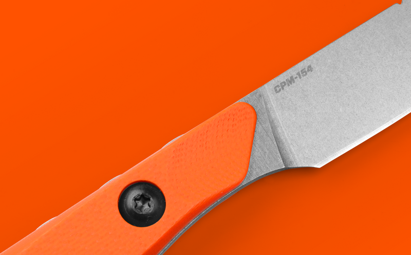 Benchmade 15700 Flyway Fixed Blade Knife Orange G-10 2.7" Satin
