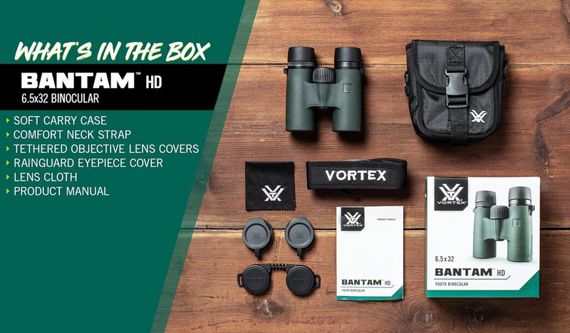 Vortex Optics Bantam HD 6.5x32 Youth Binocular